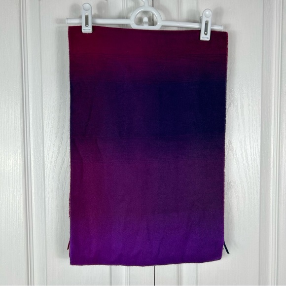 Preston & York, purple, pink ombre fringe scar - Picture 2 of 4